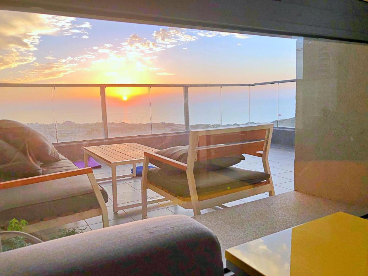 Amazing Sea View, Steps To Beach, Near Tel-Aviv Bat Yam Bagian luar foto